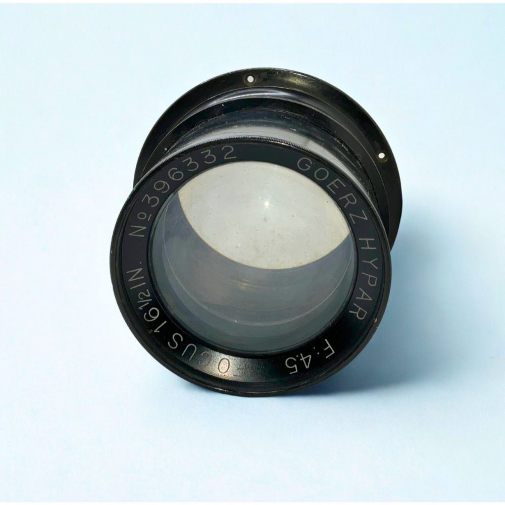 Goerz Hypar Lens F4.5 Focus 16 1/2 inch 396332 1920's RARE Antique Lens